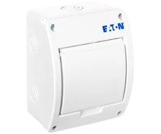 Eaton 281649 Moduliniai skirstomieji įrenginiai, 1x5 ant paviršiaus montuojami IP40 BC-O-1/5-TW-ECO 281649