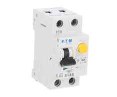 Eaton Liekamosios srovės pertraukiklis 1P+N 25A 0,3A tipo AC PFL6-25/1N/B/03 286453