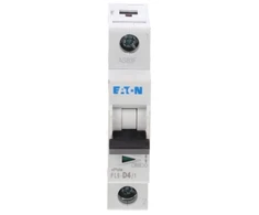 Eaton Grandinės pertraukiklis 1P D 4A 6kA AC PL6-D4/1 286541