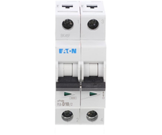 Eaton 286577 Automatinis jungiklis 2P D 10A 6kA AC PL6-D10/2 286577