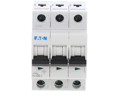 Eaton F&amp;F Grandinės pertraukiklis 3P C 6A 6kA AC PL6-C6/3 286598