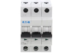 Eaton 286603 Automatinis jungiklis 3P C 25A 6kA AC PL6-C25/3 286603