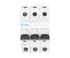 Eaton Grandinės pertraukiklis 3P D 4A 6kA AC PL6-D4/3 286609