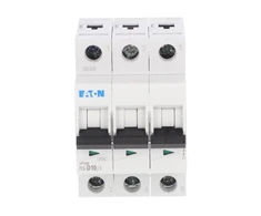 Eaton Grandinės pertraukiklis 3P D 10A 6kA AC PL6-D10/3 286611