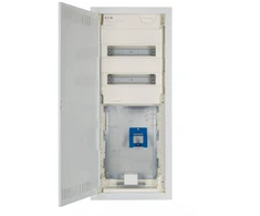 Eaton 302451 Multimedijos skirstomasis skydas, montuojamas po žeme. G-K IP30 2x28 butas, wifi durys KLV-60HWS-W-HY24-F 302451