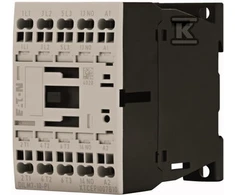 Eaton DILM maitinimo kontaktorius 3 polių 380V 400V 3kW 1Z 24V DC įstumiami spyruokliniai gnybtai 199223