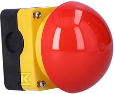 Eaton saugos mygtukas FAK-R/V/KC11/IY 1R 1Z IP67 užraktas raudonas 229748