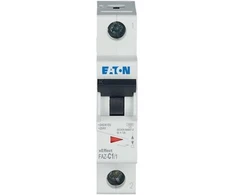Eaton FAZ-C1/1 OFF NMP. 1 LAUKAS, IN=1A