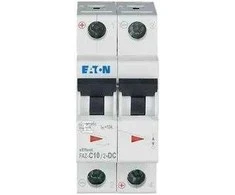 Eaton FAZ- C10 / 2-DC nuolatinės srovės perjungiklis 2P C 10A 10kA DC 279138