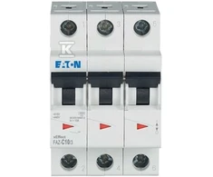 Eaton FAZ-C10 / 3 3P C 10A 15kA AC - 278869