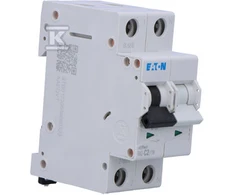 Eaton Corporation Eaton miniatiūrinis automatinis jungiklis FAZ-C2/1N 1 + N C 2A 15kA 278662