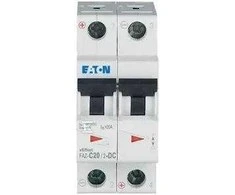 Eaton 2P C 20A 15kA DC FAZ C20 / 2-DC (279141)