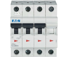 Eaton Jungiklis 3P+N C 50A 15kA AC FAZ C50/3N (278980)