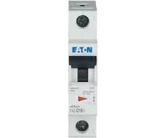 Eaton FAZ-D16 / 1 1P D 16A 15kA AC 278584 perjungiklis