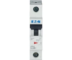 „Eaton FAZ-Z6/1“ IŠJUNGTAS NMP. 1 LAUKAS, ĮVESTIS = 6A
