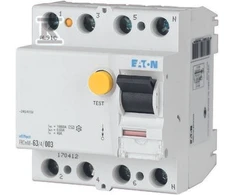 Eaton FRCMM-25/4/003 4 POLIŲ DIFERENCINĖ SROVĖ IŠJUNGTA