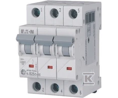 Eaton Grandinės pertraukiklis 3P B 25A 6kA AC xPole Home HN-B25/3 194883