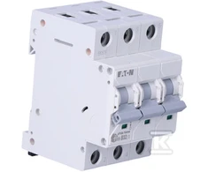 Eaton HN-B32/3 MINIATŪRINIS GRANDINĖS IŠJUNGIKLIS B 32A 3P 3M 6KA