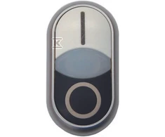Eaton Dvigubas mygtukas M22-DDl-WS-X1 / X0 - 216706