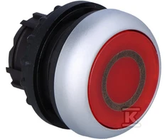 Eaton Plokščias mygtukas M22- DL- R-X10 raudona apšviesta - 216936