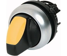 Eaton Jungiklis 2 geltonos pozicijos su apšvietimu M22-WLK-Y (216818)
