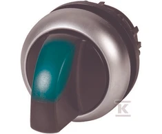 Eaton Jungiklis 2 pozicijos žalias su apšvietimu M22-WLKV-G (284395)