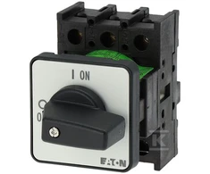 Eaton Corporation Eaton P1-32/E, Perjungiklis, 3P, Juodas, Baltas, IP65, 48 mm, 48 mm