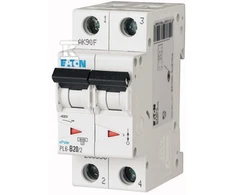 Eaton PL6-B20/2 6KA VIRŠSROVĖS GRANDINĖS IŠJUNGIKLIS