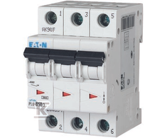 Eaton PL6-B50/3 SROVĖS PERTRAUKIS 6KA