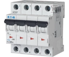Eaton Grandinės pertraukiklis 4P C 25A 6kA AC PL6-C25/4 166523