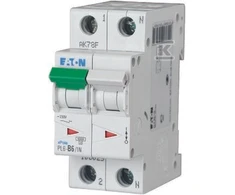 Eaton Grandinės pertraukiklis 1P+N C 6A 6kA AC PL6-C6/1N 106031