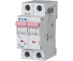 „Eaton“ grandinės pertraukiklis 2P D 2A 6 kA AC PL6-D2/2 286574