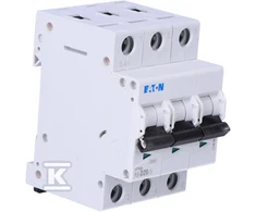 Eaton PL6-D20/3 SROVĖS PERTRAUKIS 6KA