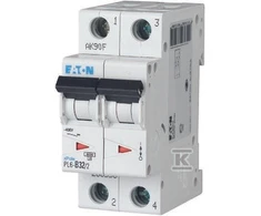 Eaton PL6-D32/2 SROVĖS PERTRAUKIS 6KA