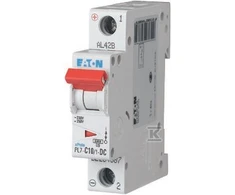 Eaton PL7-C10/1-DC VIRŠSROVĖS PERTRAUKIS 10KA DC