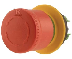 Eaton 30 mm miniatiūrinis saugos mygtukas, skirtas 22 mm skylės atrakinimo posūkiui M22-PVT30