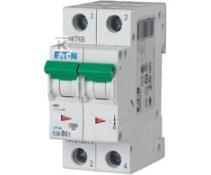 Eaton Jungiklis 2P C 6A 10kA AC PLSM C6 / 2-MW (242399)