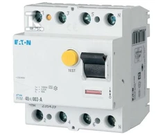 Eaton diferencinis srovės perjungiklis 4P 40A 0.3A A tipo PFIM-4003-A-MW (235441)