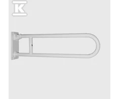 Ekotech Presto ERGOPLUS turėklai, 80 cm, tualetui/praustuvams, dažyti milteliniu būdu, balti