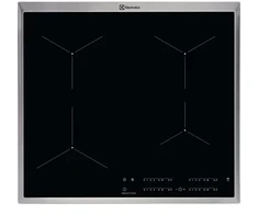 Electrolux EIT60443X Juodas Wbudowany Indukcinė kaitlentė strefowa 4 stref(y)