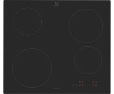 Electrolux LIB60420CL Juoda Įmontuojama 60 cm Indukcinė kaitlentė su zonomis 4 zonos