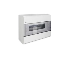 Elektro Plast 1.33 Padidinti paviršiuje montuojami moduliniai skirstomieji įrenginiai 1x12 IP40 SRn-12 Max (N+PE) 1.33