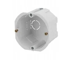Elektro Plast 13.60 Įleidžiama dėžė 60mm balta gipso kartono PK - fi 60 x 50ep 13.60 /100vnt./