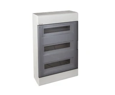 Elektro Plast 1.54 Moduliniai skirstomieji įrenginiai 3x18 paviršiniai montuojami IP40 SRn-54 1.54