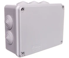 Elektro Plast 28.203 Dėžutė hermetiška tuščia su membranomis 158x118x67 IP65 rutulys PH-2C.3 28.203