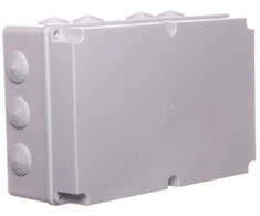 Elektro-Plast Sterili pleistrų dėžutė, tuščia, su membranomis 348 x 228mm IP65 PH- 5A.3 pilka (28,53)