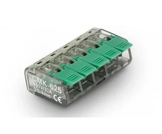 Elektro Plast 39.625 Greito sujungimo jungtis su svirtimi 5x0.5-4mm2 CMK-625 39.625 /50vnt./