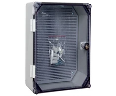 Elektro-Plast Uni- mini / T korpusas Unibox su tvirtinimo plokštele, skaidriu dangteliu IP65 E -P 43.02 5917