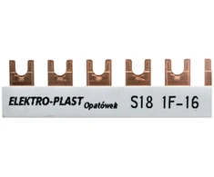 Elektro Plast 45.181 Jungiamoji šyna 1P 80A 16mm2 šakutė (18 modulių) 1F S18 1F-10 45.181