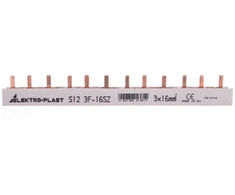 Elektro-Plast Srovės bėgio tipas PIN 3P 16mm2 100A 12 smeigtukai ISS16 / 3F / 12 (45.262)